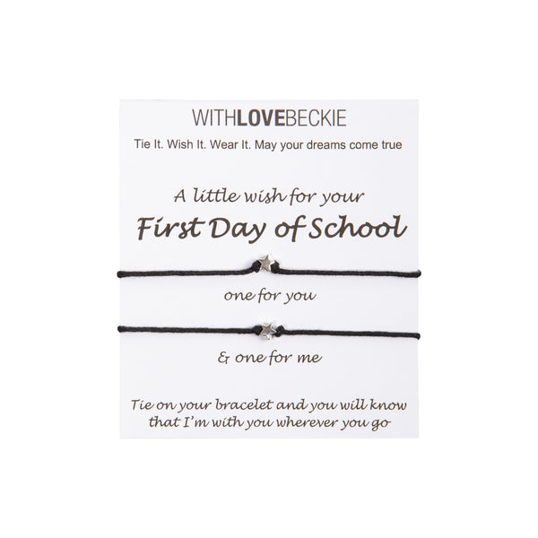 First Day Of School Duo Wish String