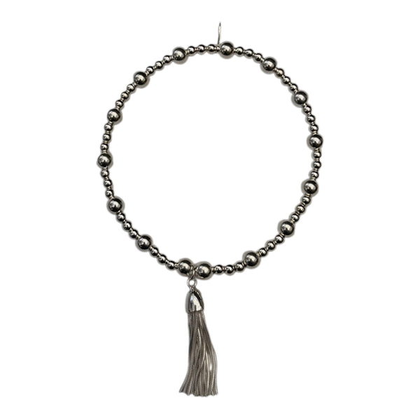 Sterling Silver Tassel Bracelet