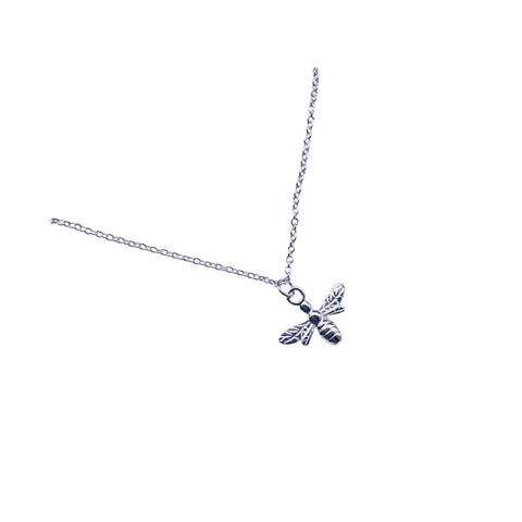 Sterling Silver Bee Necklace