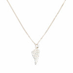 Angel Wing Necklace - Sterling Silver Necklace With Love Beckie