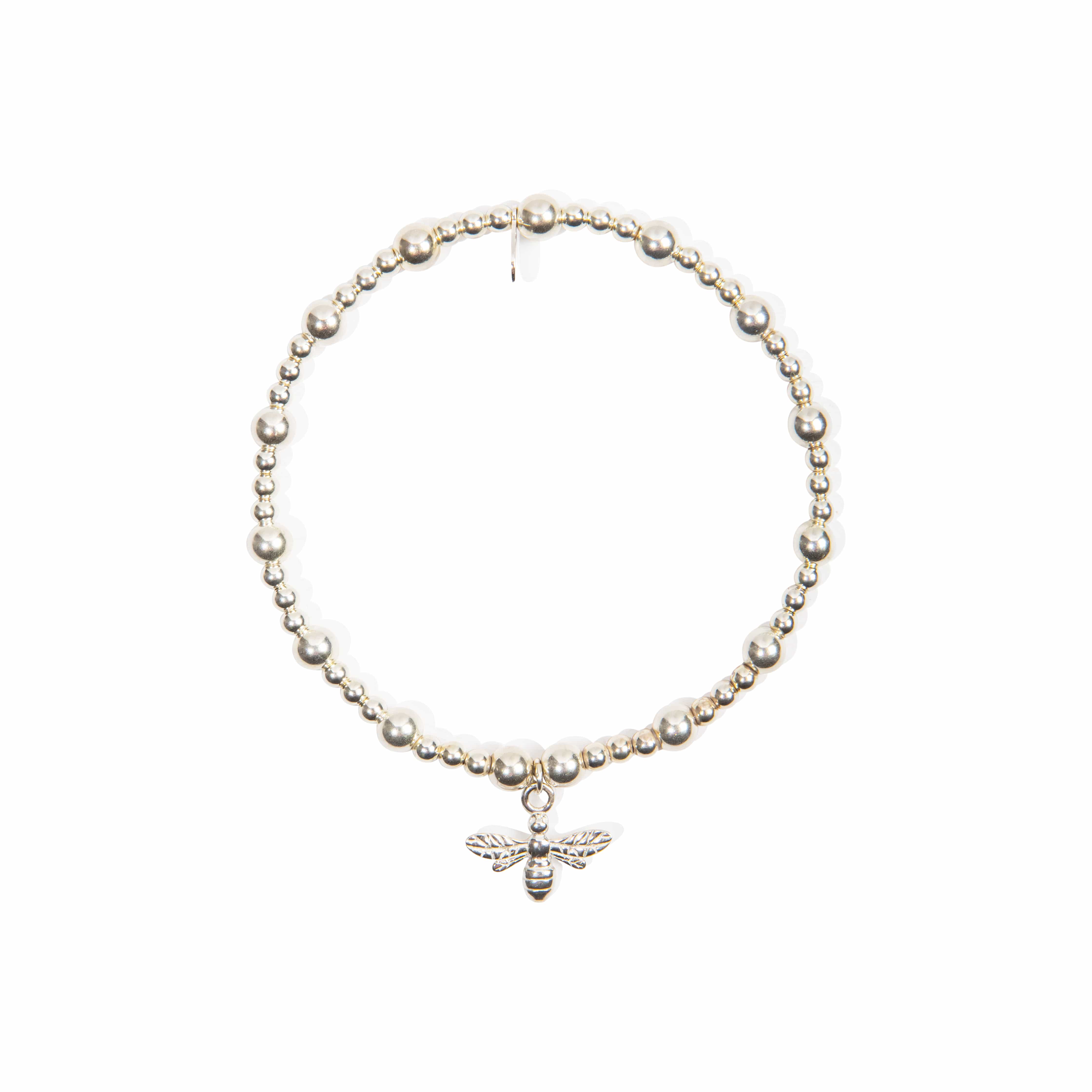 Bee Bracelet - Sterling Silver bracelet With Love Beckie