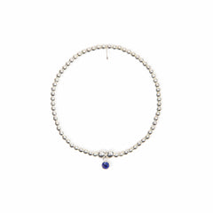 Birthstone Bracelet (Single Month) - Sterling Silver bracelet With Love Beckie