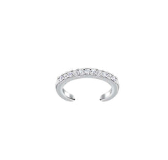 Eternity Ear Cuff - Sterling Silver Earrings With Love Beckie