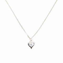 Love Heart Necklace - Sterling Silver Necklace With Love Beckie