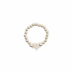 Star Bead Cubic Zirconia Ring - Sterling Silver Ring With Love Beckie