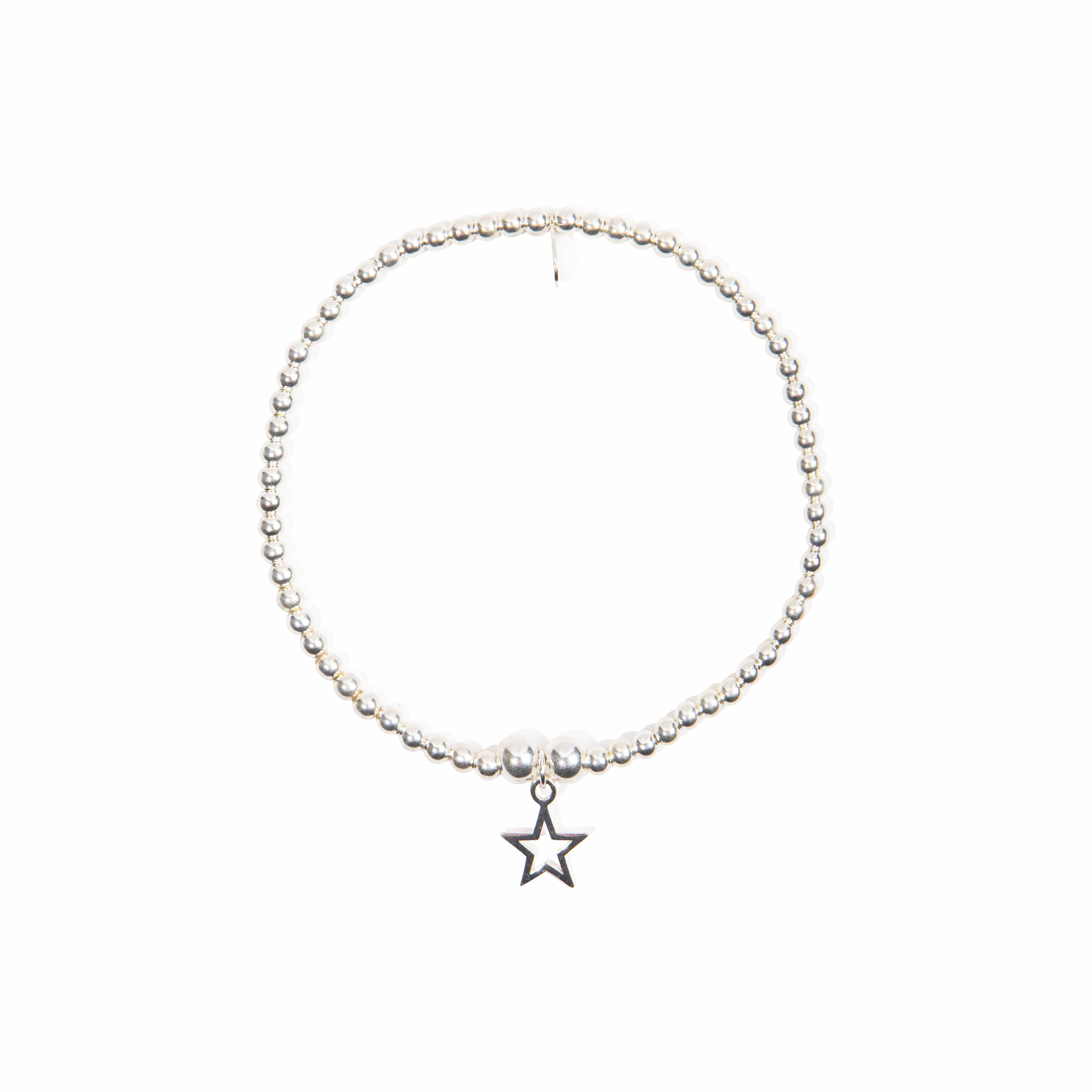 Star Bracelet - Sterling Silver bracelet With Love Beckie