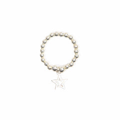 Star Ring - Sterling Silver ring With Love Beckie