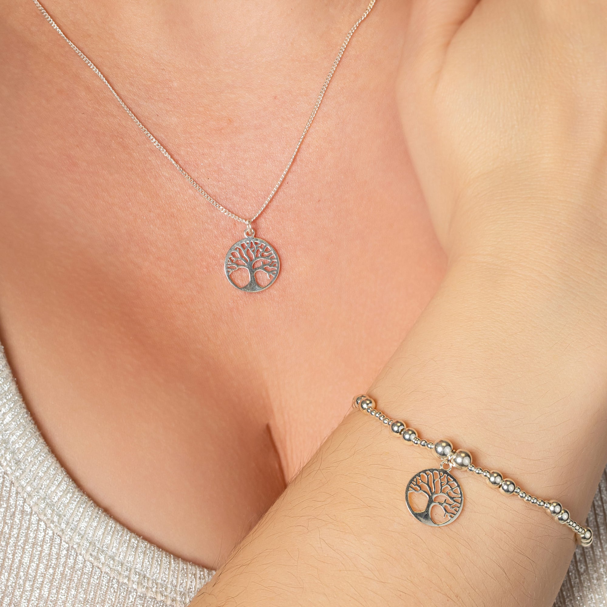 Tree of Life Necklace - Sterling Silver Necklace With Love Beckie