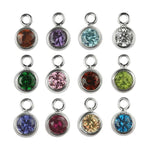 Birthstone Bracelet (Single Month) - Sterling Silver bracelet With Love Beckie