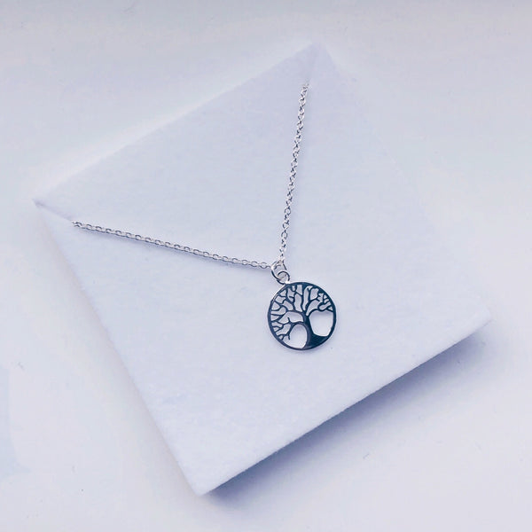 Sterling Silver Tree of Life Necklace